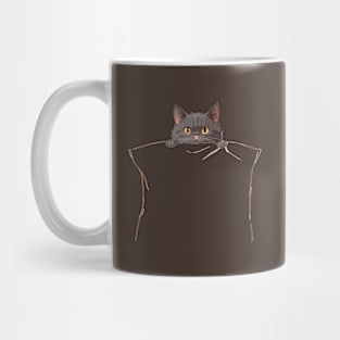 You have a cat in your pocket! Mug